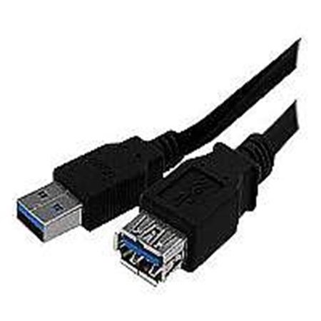 STARTECH.COM Startech USB3SEXT1MBK Superspeed USB 3.0 Extension Cable Black YYI1-PZ0754